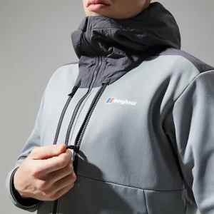 Men's Reacon Hooded Jacket - Grey^Berghaus Outlet