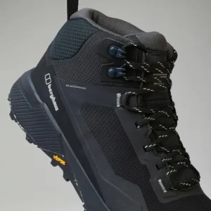 Men's Revolute Active Mid Shoe Black/Grey^Berghaus Cheap