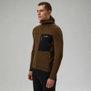 Men's Ridge-Hiker Hooded Jacket - Brown/Black^Berghaus Hot