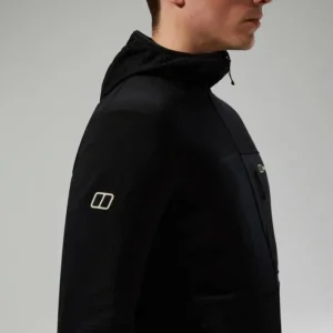 Men's Ridge-Hiker Hooded Jacket - Black^Berghaus Cheap