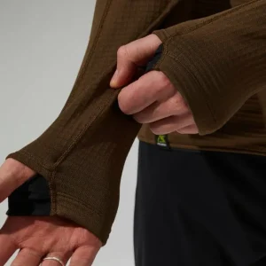 Men's Ridge-Hiker Hooded Jacket - Brown/Black^Berghaus Hot