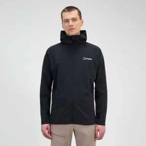 Men's Ridge-Roamer Lite Softshell Jacket - Black^Berghaus Best