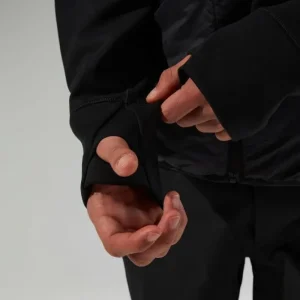 Men's Trawden Hybrid Hooded Jacket - Black^Berghaus Hot
