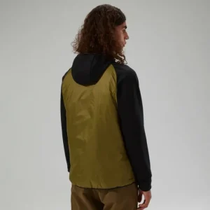 Men's Trawden Hybrid Hooded Jacket - Green/Black^Berghaus Best