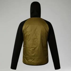 Men's Trawden Hybrid Hooded Jacket - Green/Black^Berghaus Best