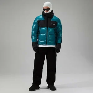 Men's URB Arkos Reflect Down Insulated Jacket - Turquoise - Black^Berghaus Cheap