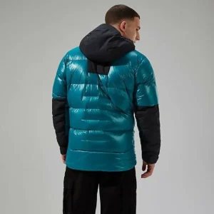 Men's URB Arkos Reflect Down Insulated Jacket - Turquoise - Black^Berghaus Cheap