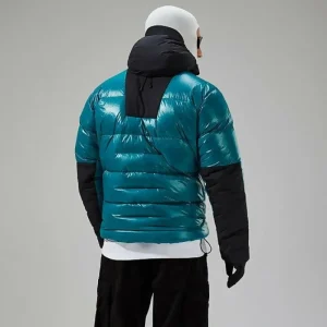 Men's URB Arkos Reflect Down Insulated Jacket - Turquoise - Black^Berghaus Cheap