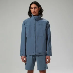 Men's Woodwalk Waterproof Jacket Blue^Berghaus Shop