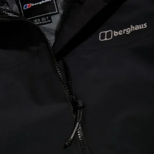 Men's Woodwalk Waterproof Jacket Black^Berghaus Fashion