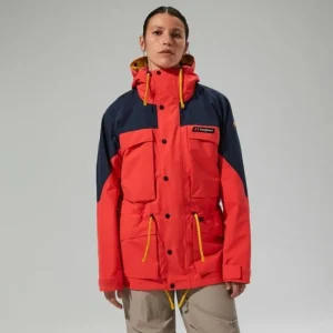 Unisex Mera Peak 2000 Waterproof Jacket - Red/Blue^Berghaus Cheap