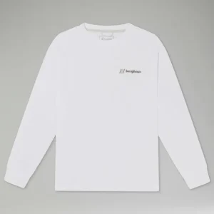Unisex Mera Peak Long Sleeve T-Shirt - White^Berghaus Outlet
