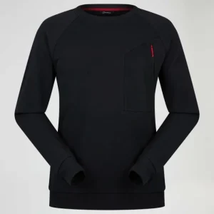 Unisex Storm 25 Crew Sweater - Black^Berghaus Outlet