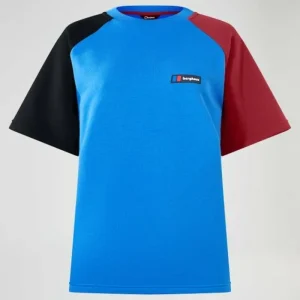 Unisex Storm 25 Short Sleeve Tee - Blue/Red^Berghaus New