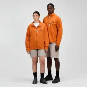 Unisex Sunned Peak Interactive Fleece - Orange^Berghaus New
