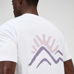 Unisex Sunned Peak Short Sleeve Tee - White^Berghaus Clearance