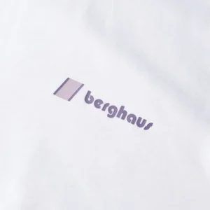 Unisex Sunned Peak Short Sleeve Tee - White^Berghaus Clearance