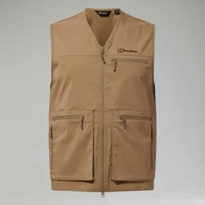 Unisex Utility Pocket Vest Brown^Berghaus Outlet