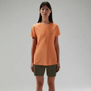 Women's 24/7 Crew Short Sleeve Tech Tee Orange^Berghaus Flash Sale
