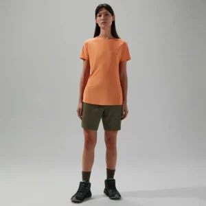 Women's 24/7 Crew Short Sleeve Tech Tee Orange^Berghaus Flash Sale