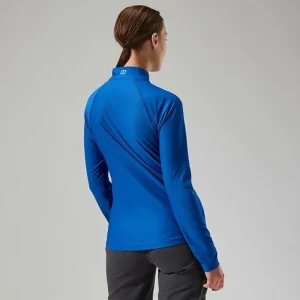 Women's 24/7 Tech Long Sleeve Half Zip Tee - Blue^Berghaus Hot