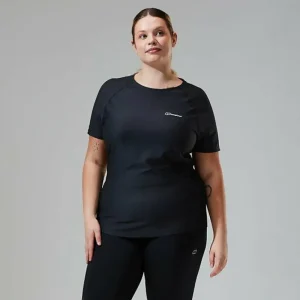 Women's 24/7 Tech Tee Super Stretch Crew - Black^Berghaus New