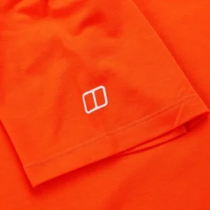 Women's Delta Short Sleeve Tech Tee - Orange^Berghaus Best