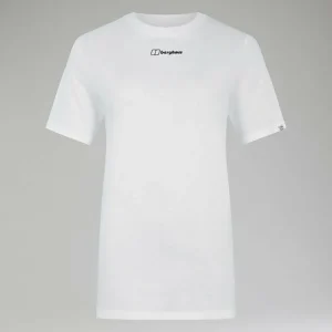 Women's Boyfriend Buttermere Short Sleeve Tee White^Berghaus Fashion