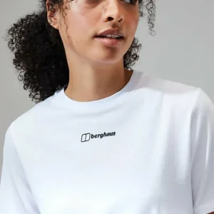 Women's Boyfriend Buttermere Short Sleeve Tee White^Berghaus Fashion