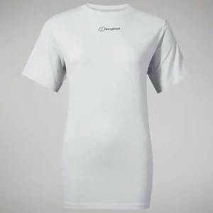 Women's Boyfriend Logo Short Sleeve Tee Pure White^Berghaus Best