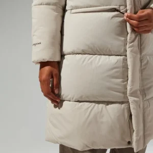 Women's Combust Reflect Long Insulated Jacket - Grey^Berghaus Discount