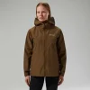 Women's Deluge Pro 3.0 Waterproof Jacket - Brown^Berghaus Best Sale