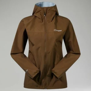 Women's Deluge Pro 3.0 Waterproof Jacket - Brown^Berghaus Best Sale