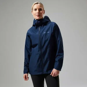 Women's Deluge Pro 3.0 Waterproof Jacket - Blue^Berghaus Outlet