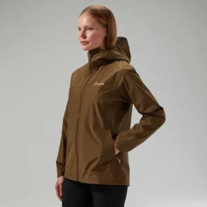 Women's Deluge Pro 3.0 Waterproof Jacket - Brown^Berghaus Best Sale