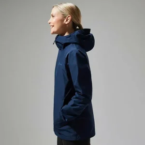 Women's Deluge Pro 3.0 Waterproof Jacket - Blue^Berghaus Outlet