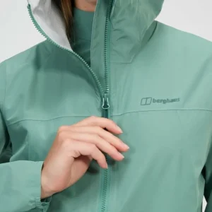 Women's Deluge Pro 3.0 Waterproof Jacket - Green^Berghaus Cheap