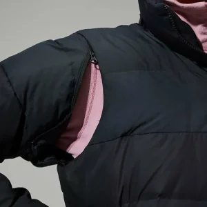 Women's Embo 4in1 Down Insulated Long Jacket - Black^Berghaus Flash Sale