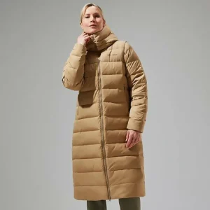 Women's Embo 4in1 Down Insulated Long Jacket - Natural^Berghaus Cheap