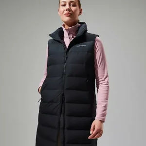 Women's Embo 4in1 Down Insulated Long Jacket - Black^Berghaus Flash Sale