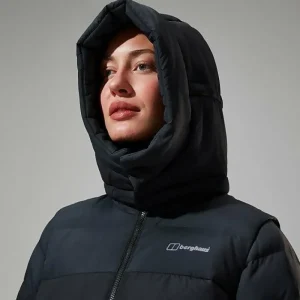 Women's Embo 4in1 Down Insulated Long Jacket - Black^Berghaus Flash Sale