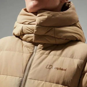 Women's Embo 4in1 Down Insulated Long Jacket - Natural^Berghaus Cheap