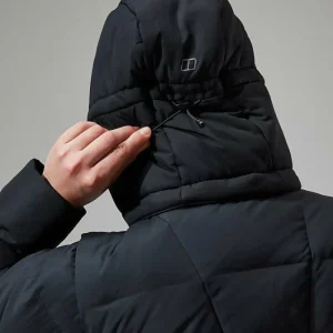 Women's Embo 4in1 Down Insulated Long Jacket - Black^Berghaus Flash Sale