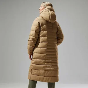 Women's Embo 4in1 Down Insulated Long Jacket - Natural^Berghaus Cheap