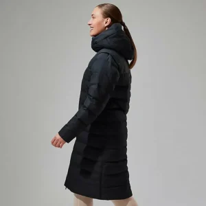 Women's Embo 4in1 Down Insulated Long Jacket - Black^Berghaus Flash Sale