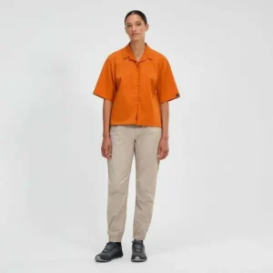 Women's Explorer Short Sleeve Overshirt - Orange^Berghaus Shop