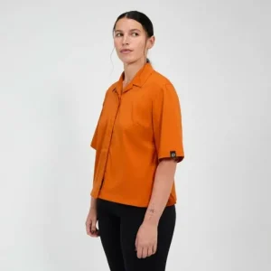 Women's Explorer Short Sleeve Overshirt - Orange^Berghaus Shop