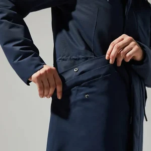 Women's Foxghyll Hooded Parka - Dark Blue/Natural^Berghaus Hot