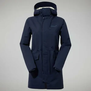 Women's Foxghyll Hooded Parka - Dark Blue/Natural^Berghaus Hot