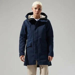 Women's Foxghyll Hooded Parka - Dark Blue/Natural^Berghaus Hot